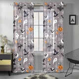 Halloween design pattern Gauze Curtain