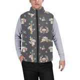 Cute koala pattern Men's Padded Vest