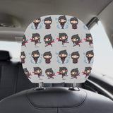 Cute ninja pattern Car Headrest Cover