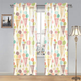 Ice cream cone pattern Gauze Curtain