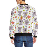 Cute koalas teapots tea Men's Crew Neck Sweatshirt