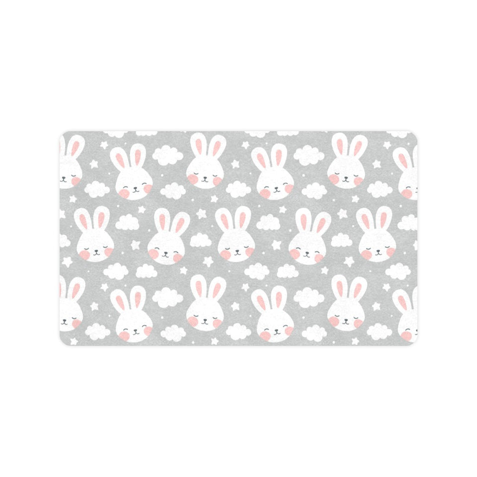 Rabbit cloud Pattern Doormat