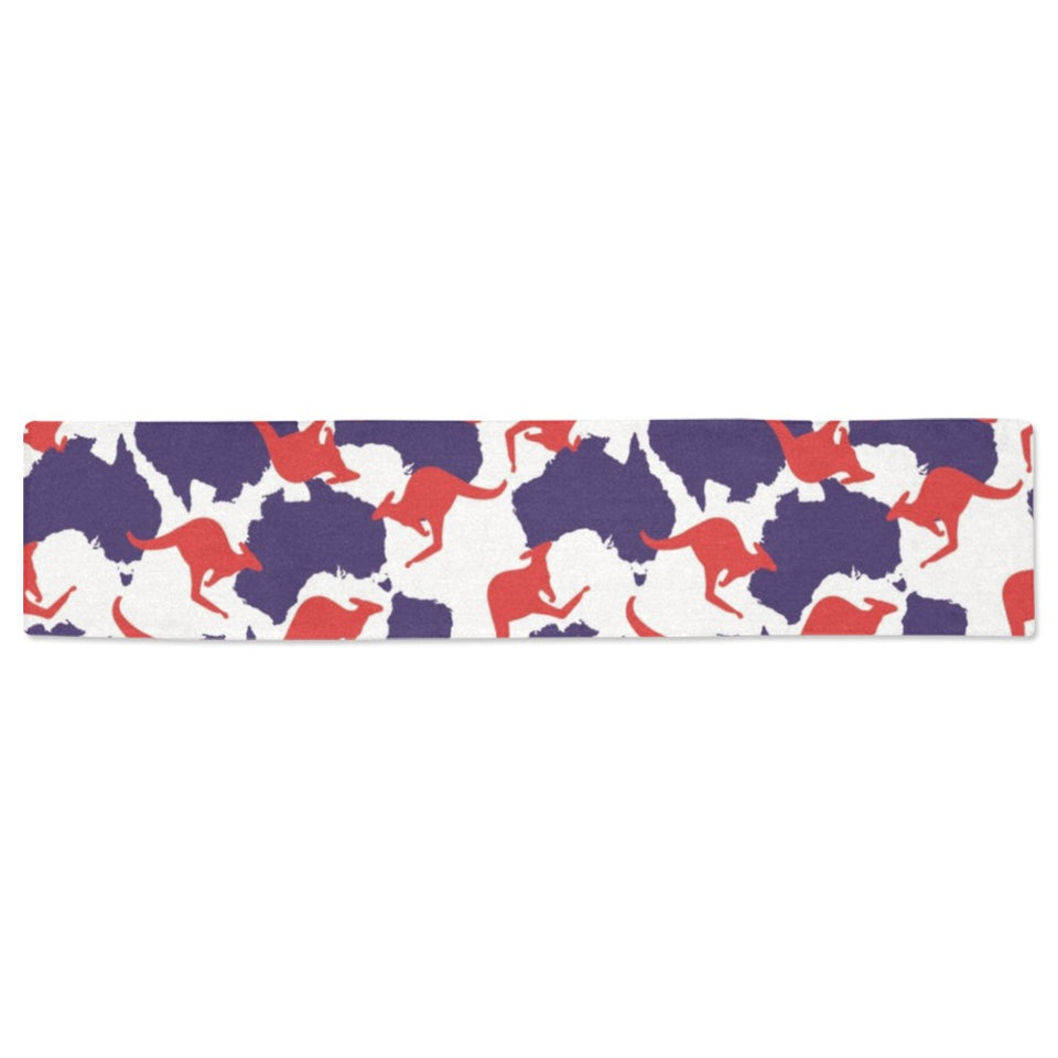 Kangaroo Australian pattern Table Runner