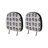 Cute ninja pattern Car Headrest Cover