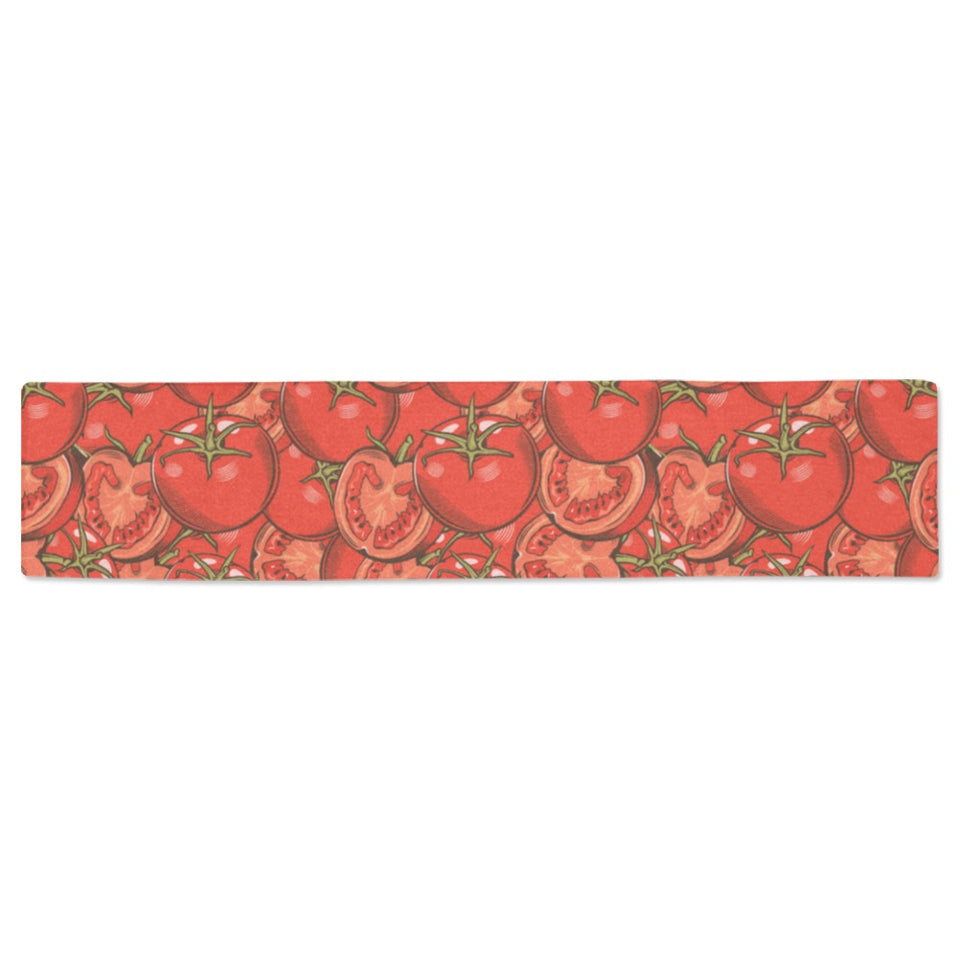 Red Tomato Pattern Table Runner