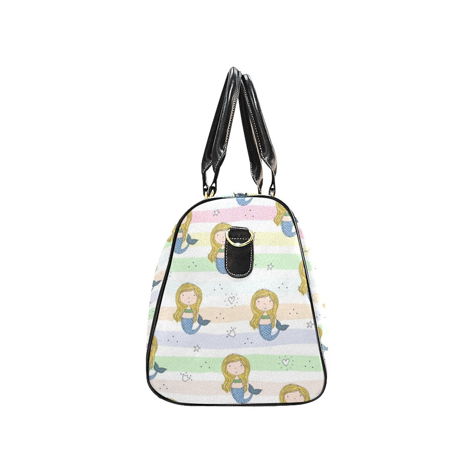 Cute hand drawn mermaid Travel Bag