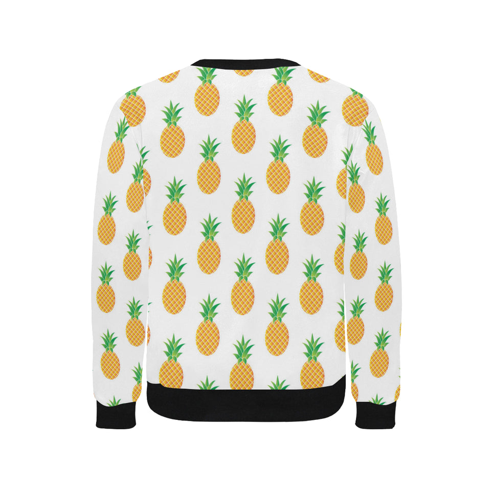 Pineapples pattern Men's Crew Neck Sweatshirt