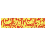 Fire flame design pattern Table Runner