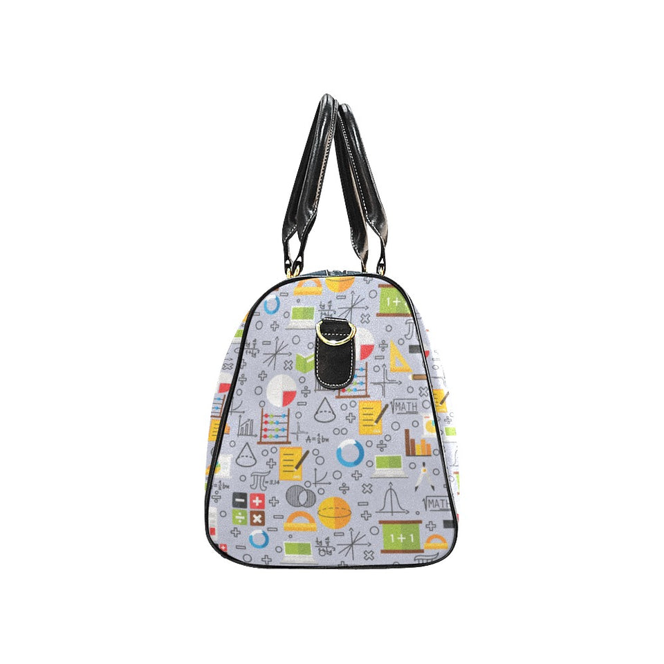 Math Pattern Print Design 04 Travel Bag