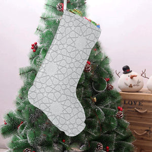 arabic star pattern Christmas Stocking