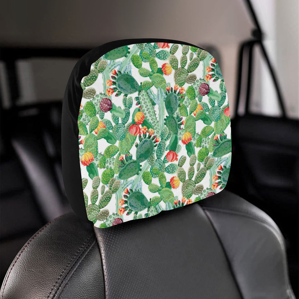 Cactus design pattern copy Car Headrest Cover