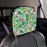 Cactus design pattern copy Car Headrest Cover