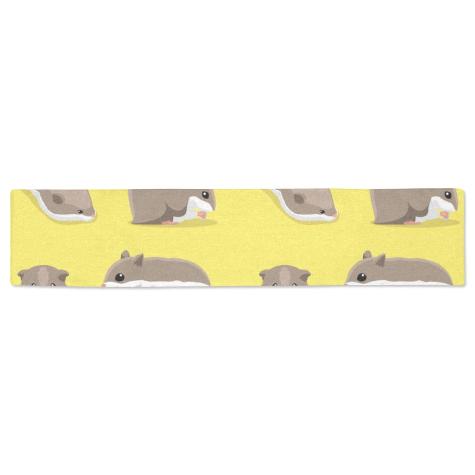 Cute Hamster pattern Table Runner