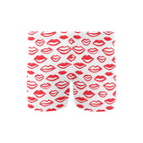 Lips Pattern Print Design 05 Men's Swimming Trunks