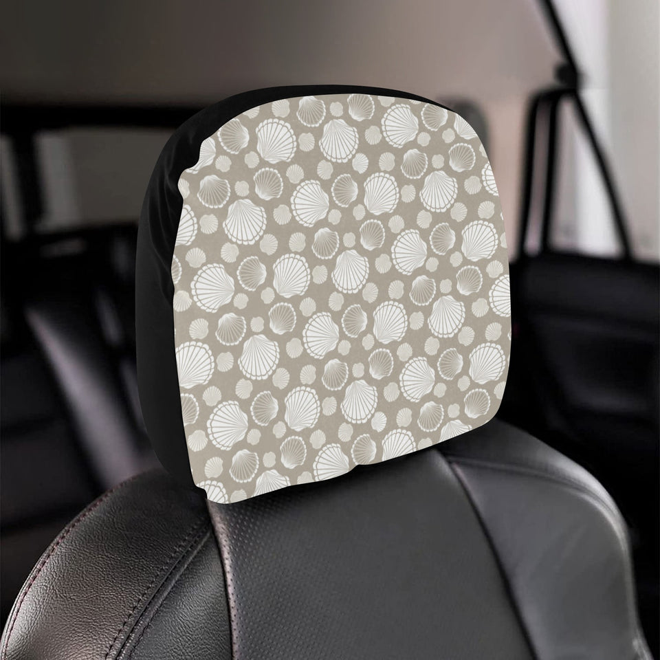 Scallop shell pattern Car Headrest Cover