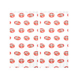 Daruma japanese wooden doll pattern Gauze Curtain