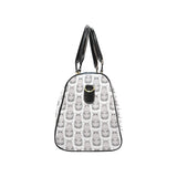 Hippopotamus Pattern Print Design 05 Travel Bag