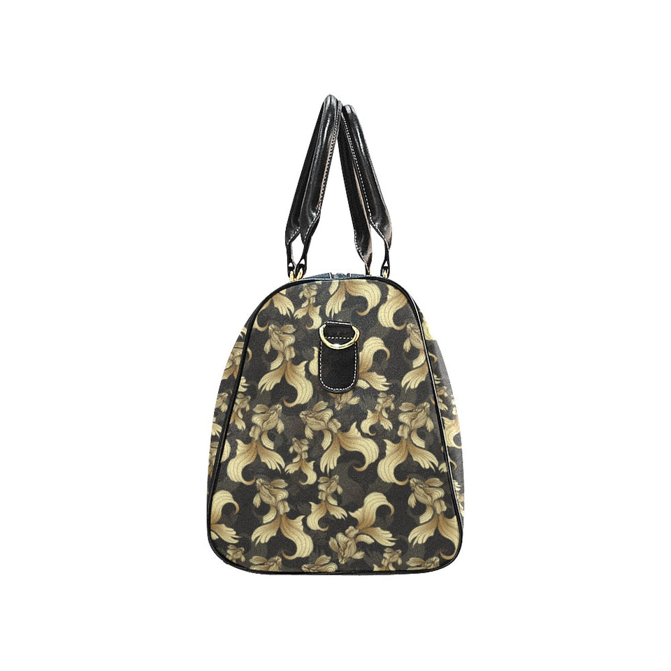 Goldfish Pattern Print Design 01 Travel Bag