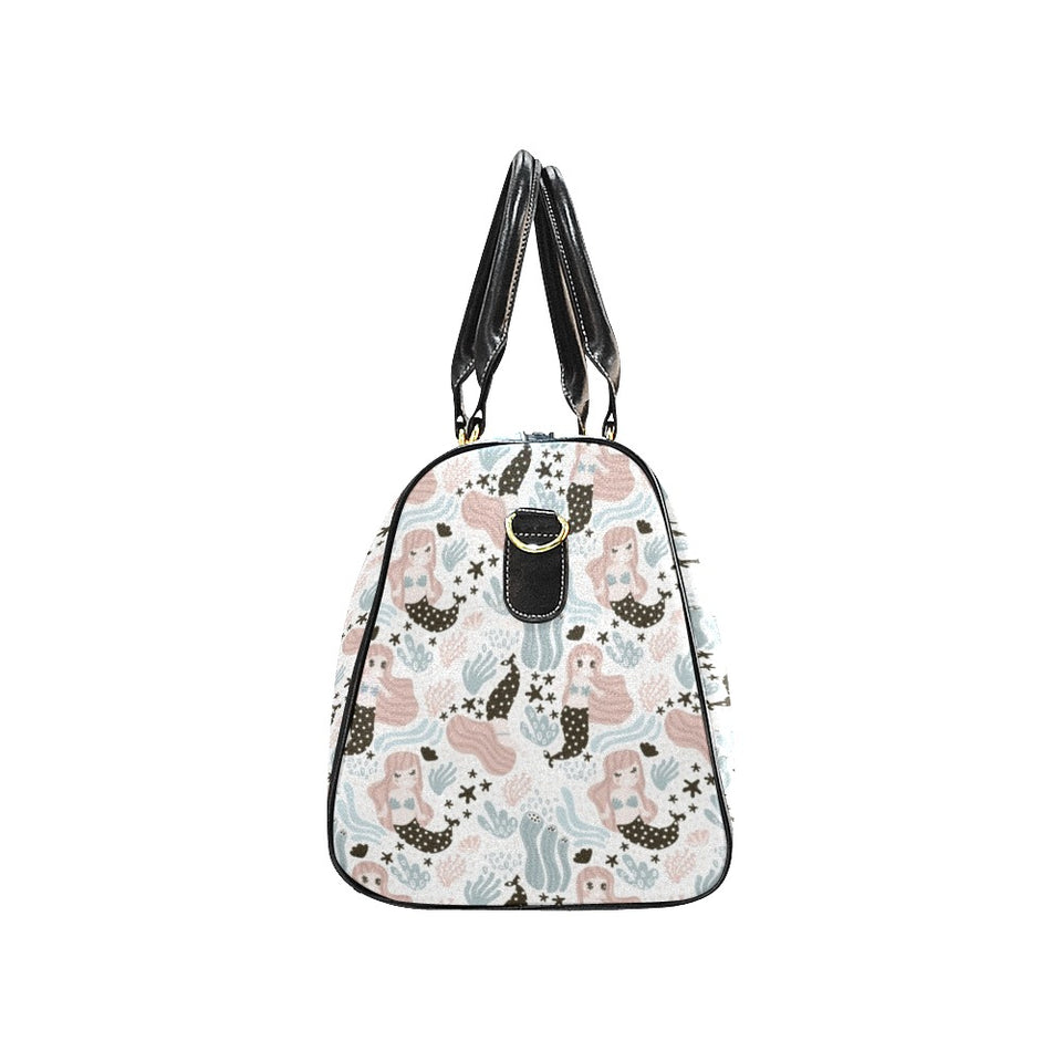 cute mermaid pattern Travel Bag