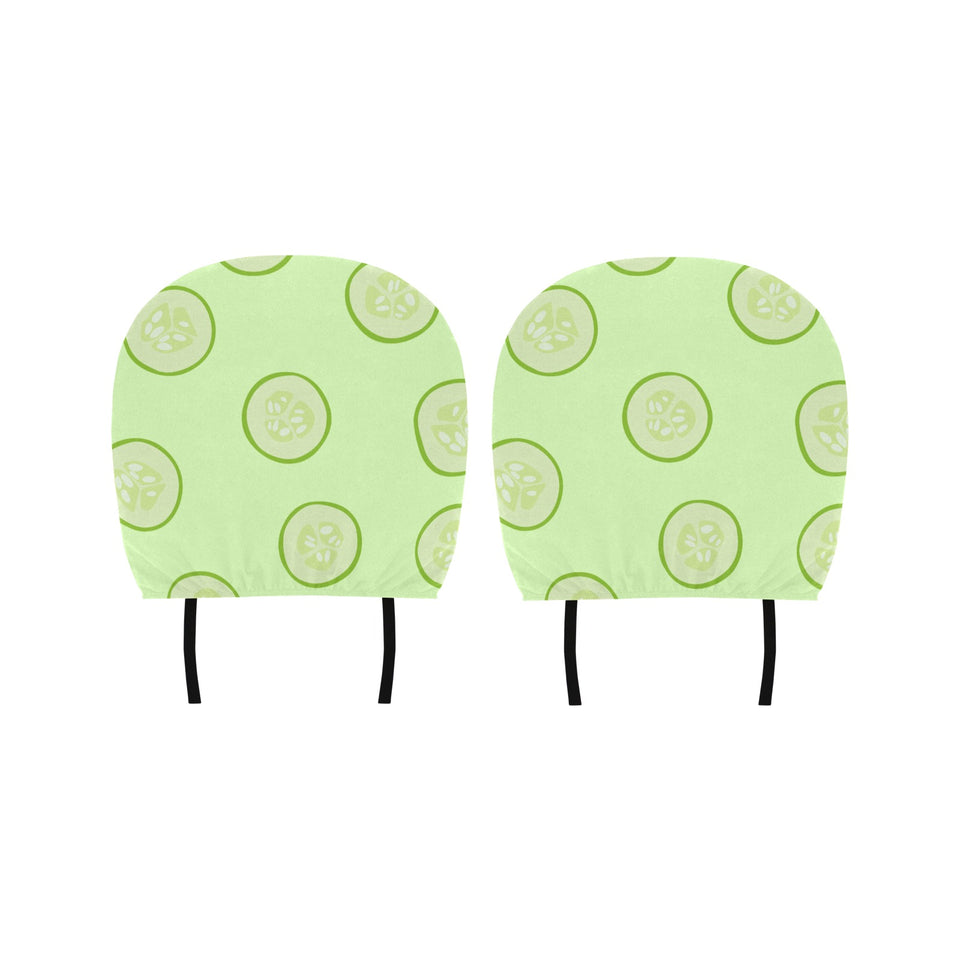 Cucumber pattern Car Headrest Cover