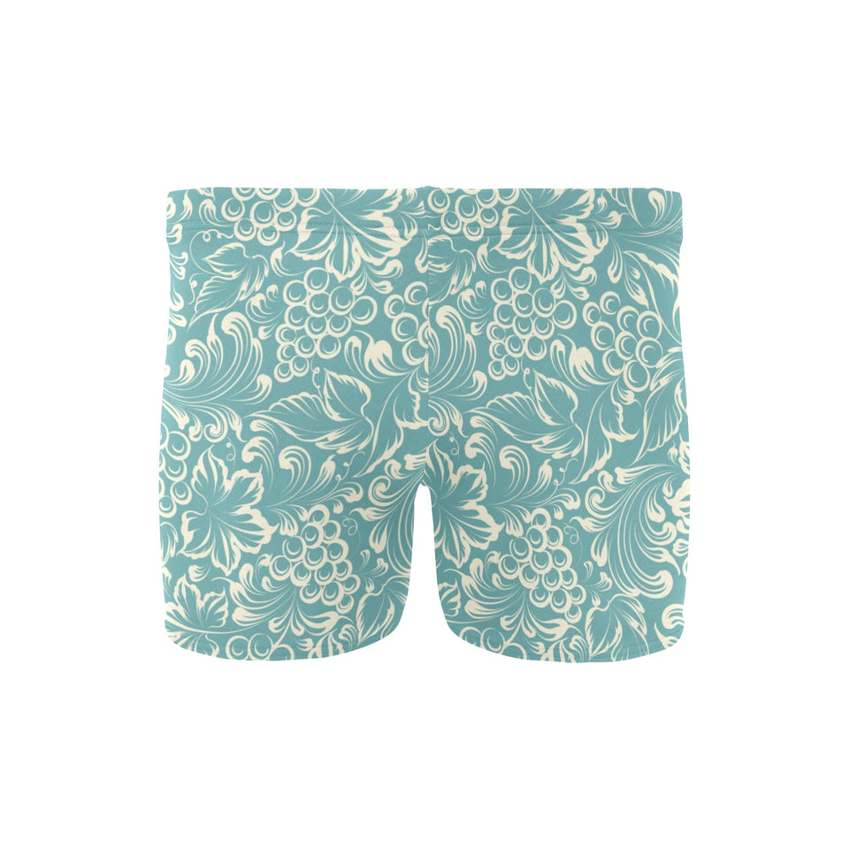 Classic Hand drawn Grape pattern Men's Swimming Trunks