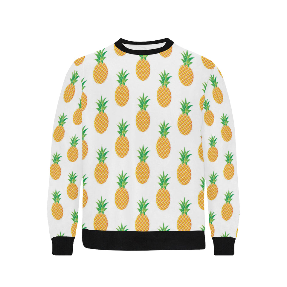 Pineapples pattern Men's Crew Neck Sweatshirt