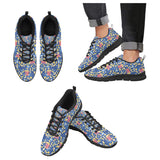 Popcorn Pattern Print Design 01 Men's Breathable Sneakers ( Model 055)