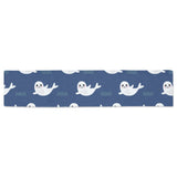 Cute white baby sea lion seal pattern Table Runner