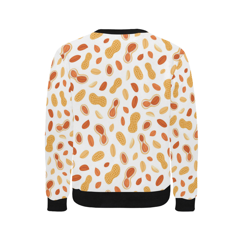 peanuts pattern Men's Crew Neck Sweatshirt