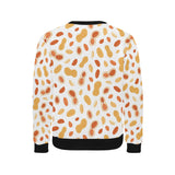peanuts pattern Men's Crew Neck Sweatshirt