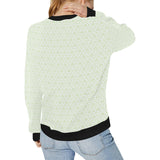 Cucumber pattern background Women's Crew Neck Sweatshirt