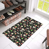 Raccoon watermelon pattern Doormat
