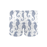 Seahorse pattern background Men's Swimming Trunks