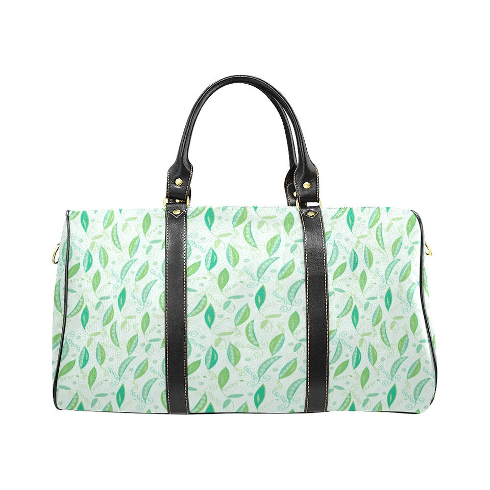 Green Peas Pattern Print Design 01 Travel Bag