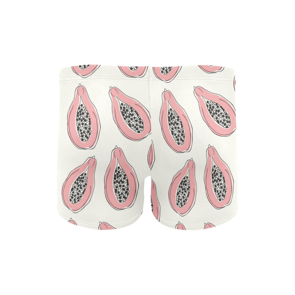 papaya pattern Men's Swimming Trunks