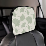 Ginkgo leaves pattern Car Headrest Cover