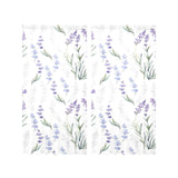 Hand painting Watercolor Lavender Gauze Curtain