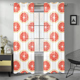 Grapefruit pattern Gauze Curtain