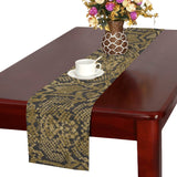 Snake skin pattern Table Runner