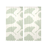 Ginkgo leaves pattern Gauze Curtain