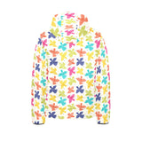 Pigeon Pattern Print Design 01 Kids' Boys' Girls' Padded Hooded Jacket