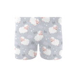 Sweet dreams sheep pattern Men's Swimming Trunks