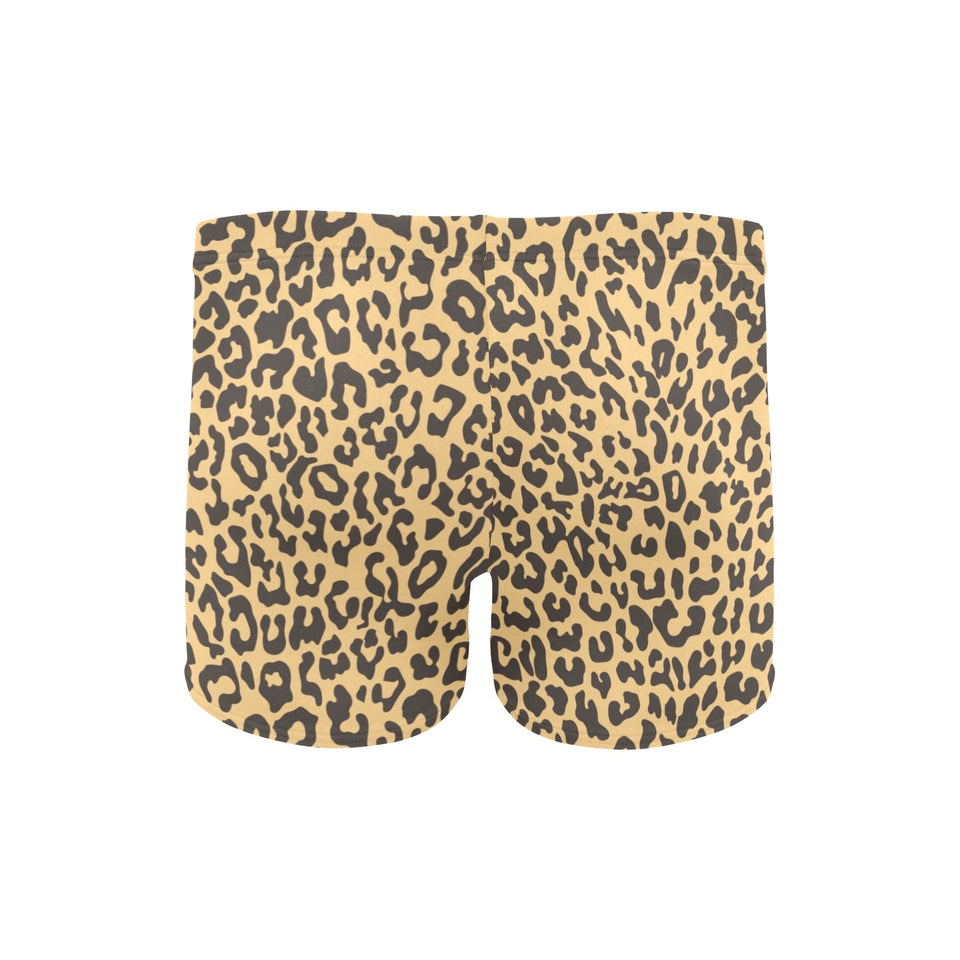 Leopard skin print Men's Swimming Trunks