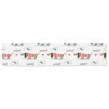 Cute dachshund bone pattern Table Runner