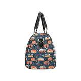 Camper Van Pattern Print Design 05 Travel Bag