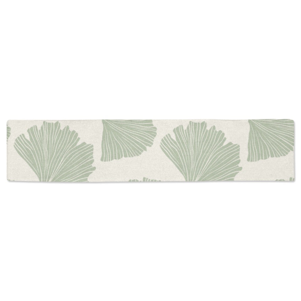 Ginkgo leaves pattern Table Runner