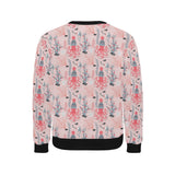 Octopus winter hat garland Fish candy Seaweed Cora Men's Crew Neck Sweatshirt