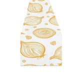 hand drawn onion pattern Table Runner