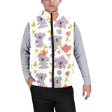 Cute koalas teapots tea Men's Padded Vest