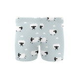 Sheep polka dot cloud pattern Men's Swimming Trunks